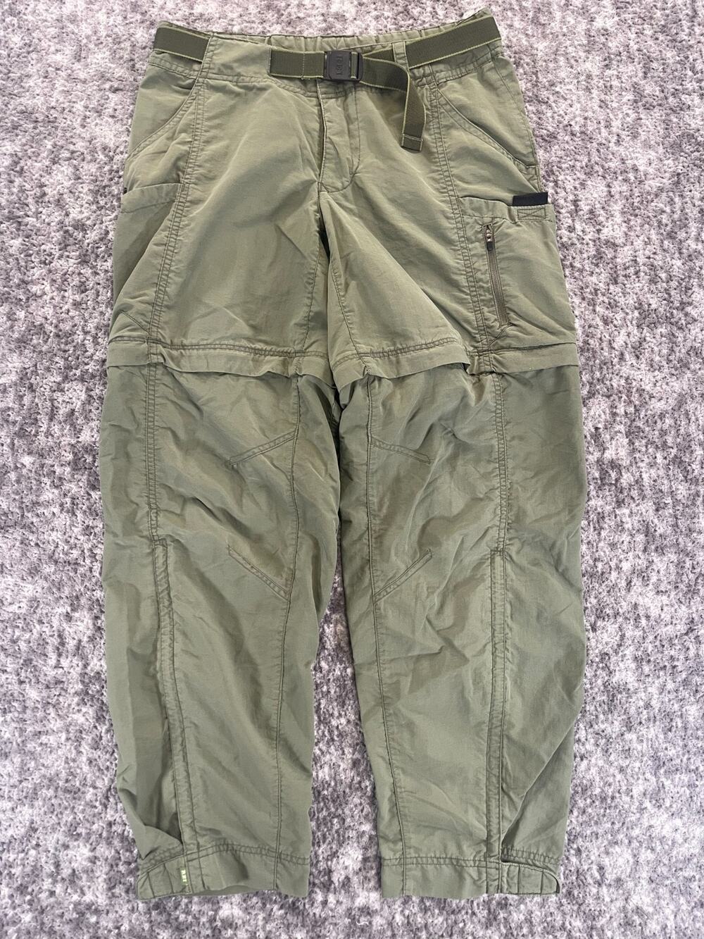 REI Womens Convertible Cargo Pants Size 4P Hiking Pants Shorts Outdoor
